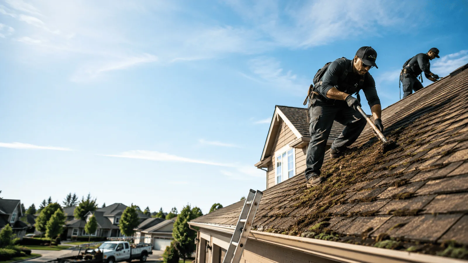 Roof Moss Removal in Bourbon, MO near me